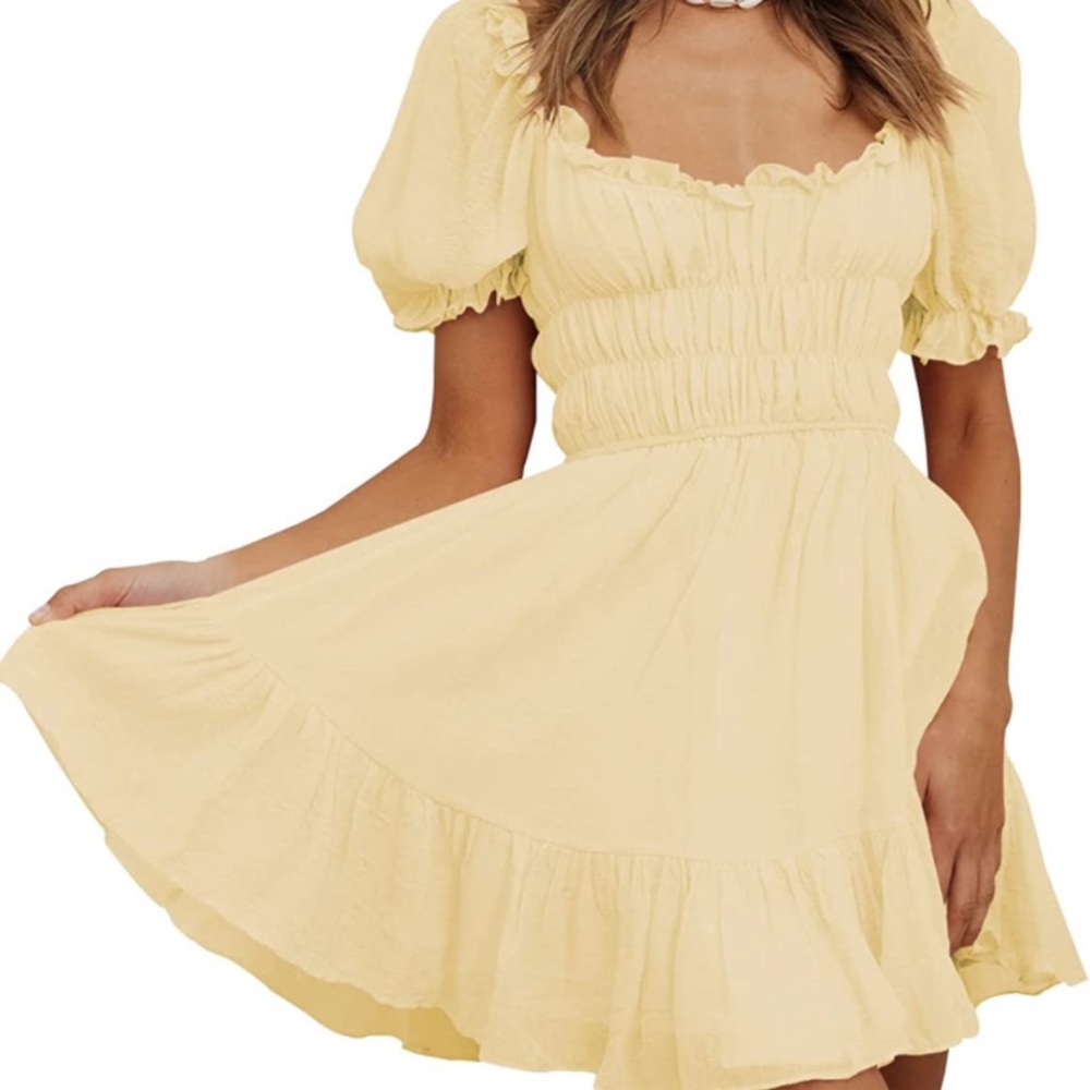 Yellow dress